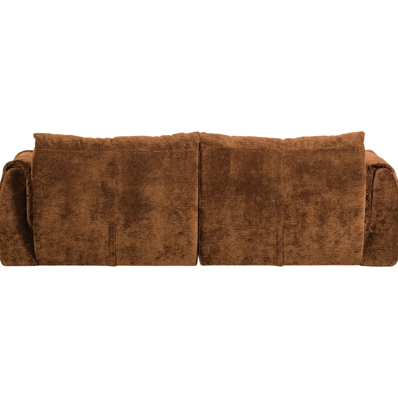 Woood 2-zits Bank Baggy 3d Chenille Middenbruin