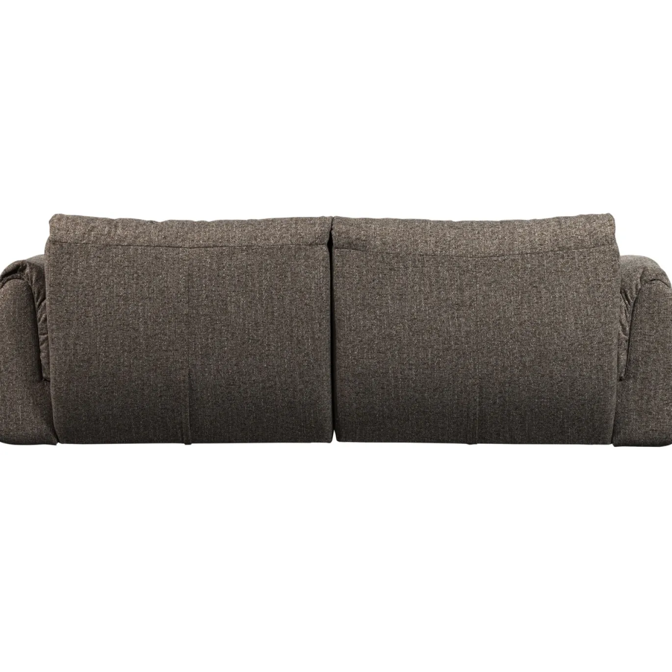 Woood 2-zits Bank Baggy Geweven Stof Warmgrijs Melange