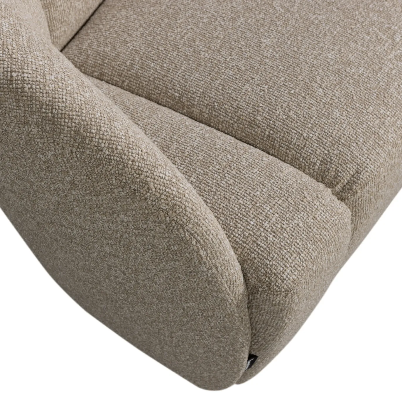 Woood 2-zits Bankje Mojo Links Boucle Beige Melange