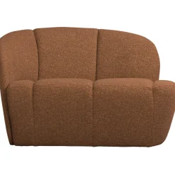 Woood 2-zits Bankje Mojo Links Boucle Roestbruin Melange