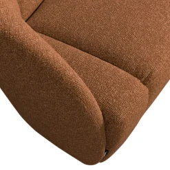 Woood 2-zits Bankje Mojo Links Boucle Roestbruin Melange