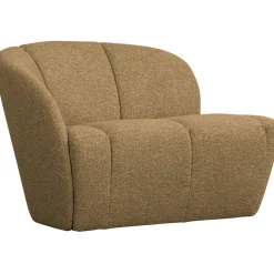 Woood 2-zits Bankje Mojo Links Boucle Geel/bruin Melange