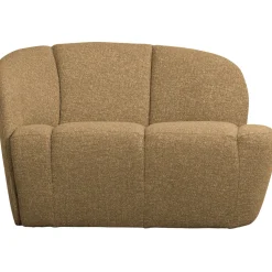 Woood 2-zits Bankje Mojo Links Boucle Geel/bruin Melange