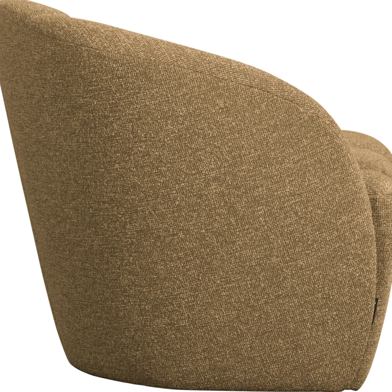 Woood 2-zits Bankje Mojo Links Boucle Geel/bruin Melange