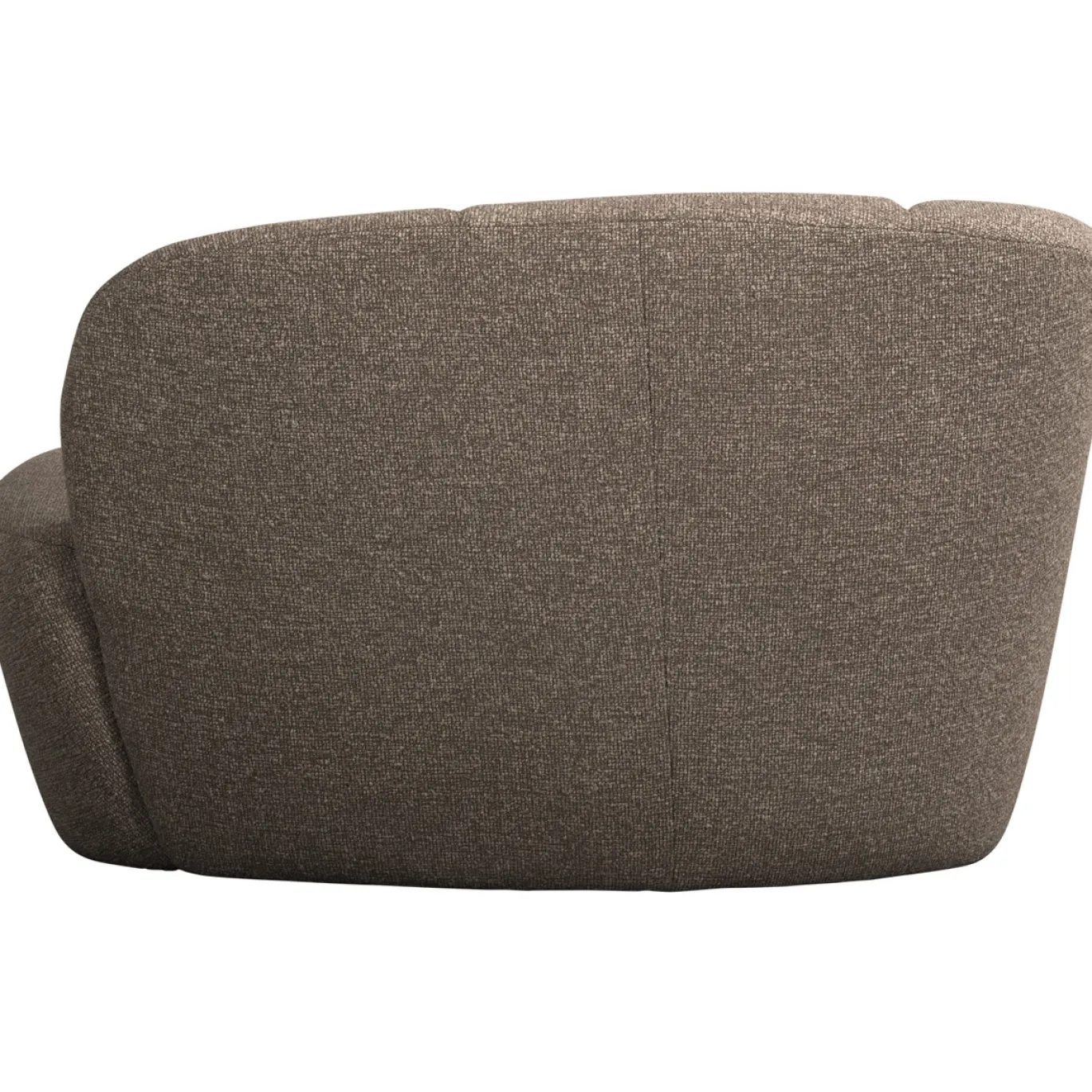 Woood 2-zits Bankje Mojo Links Boucle Bruin Melange