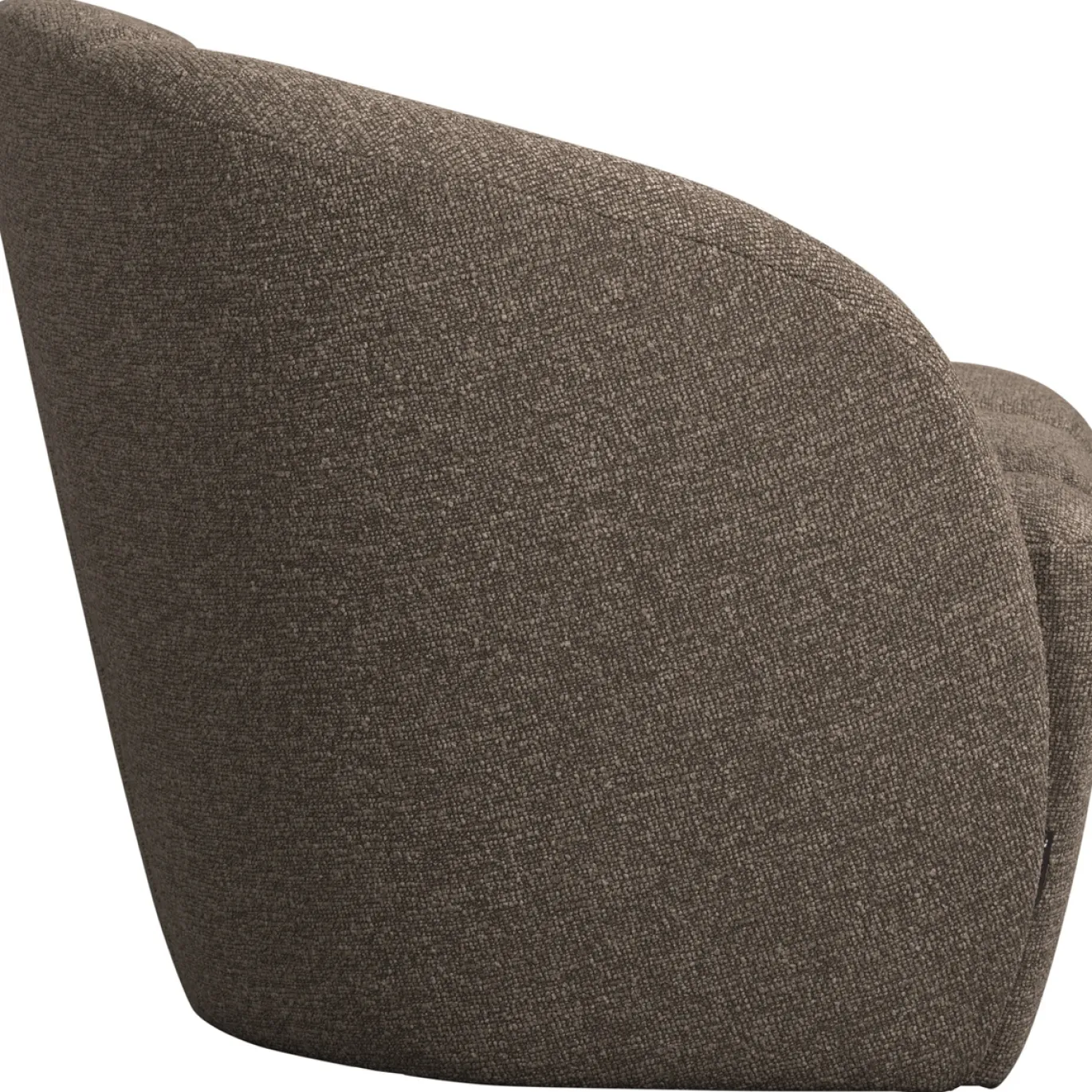 Woood 2-zits Bankje Mojo Links Boucle Bruin Melange