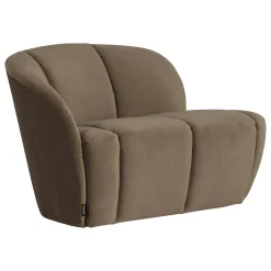 Woood 2-Zits Bankje Mojo Links Velvet Taupe