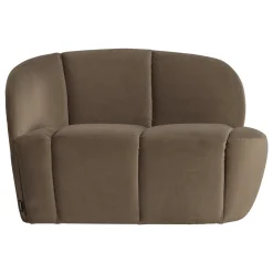 Woood 2-Zits Bankje Mojo Links Velvet Taupe