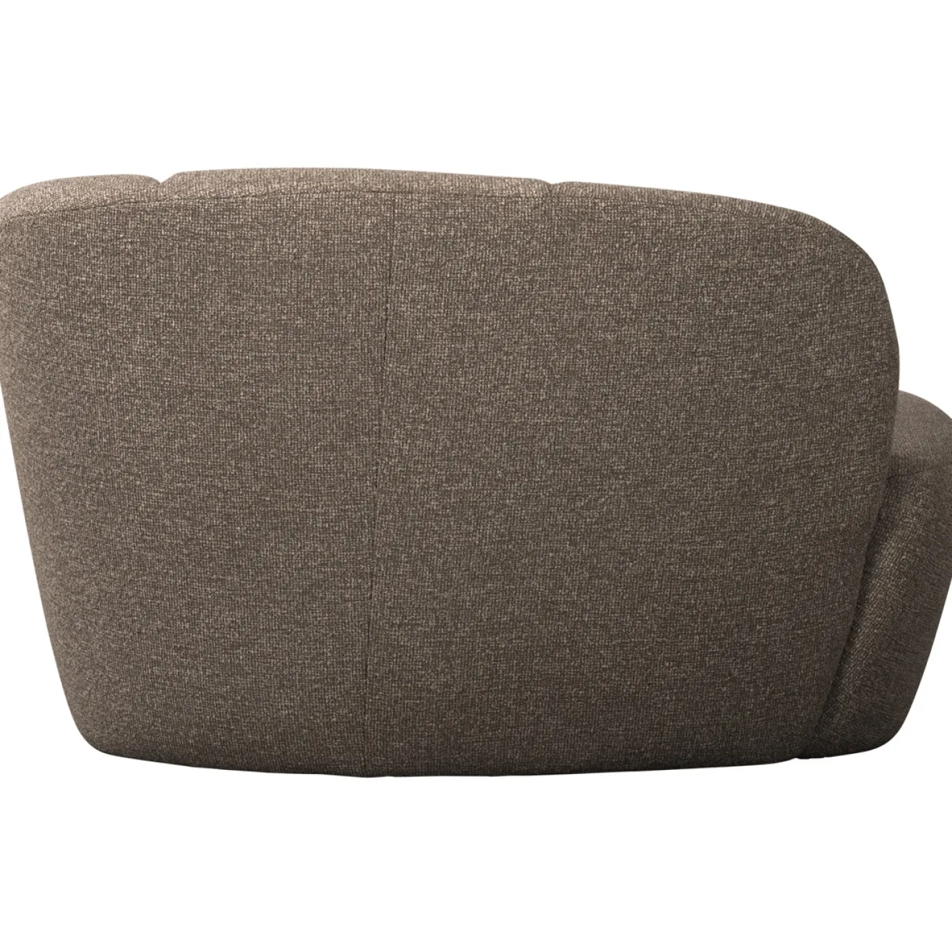 Woood 2-zits Bankje Mojo Rechts Boucle Bruin Melange