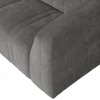 Woood 2-Zits Bank Omaire Chenille Grijs