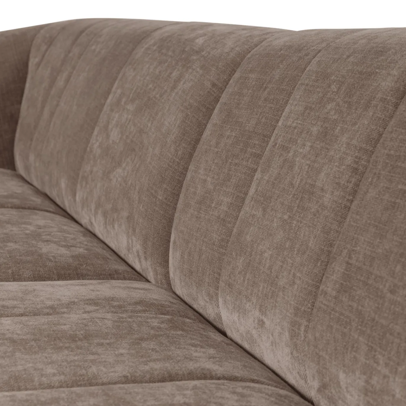 Woood 4-Zits Bank Omaire Chenille Taupe