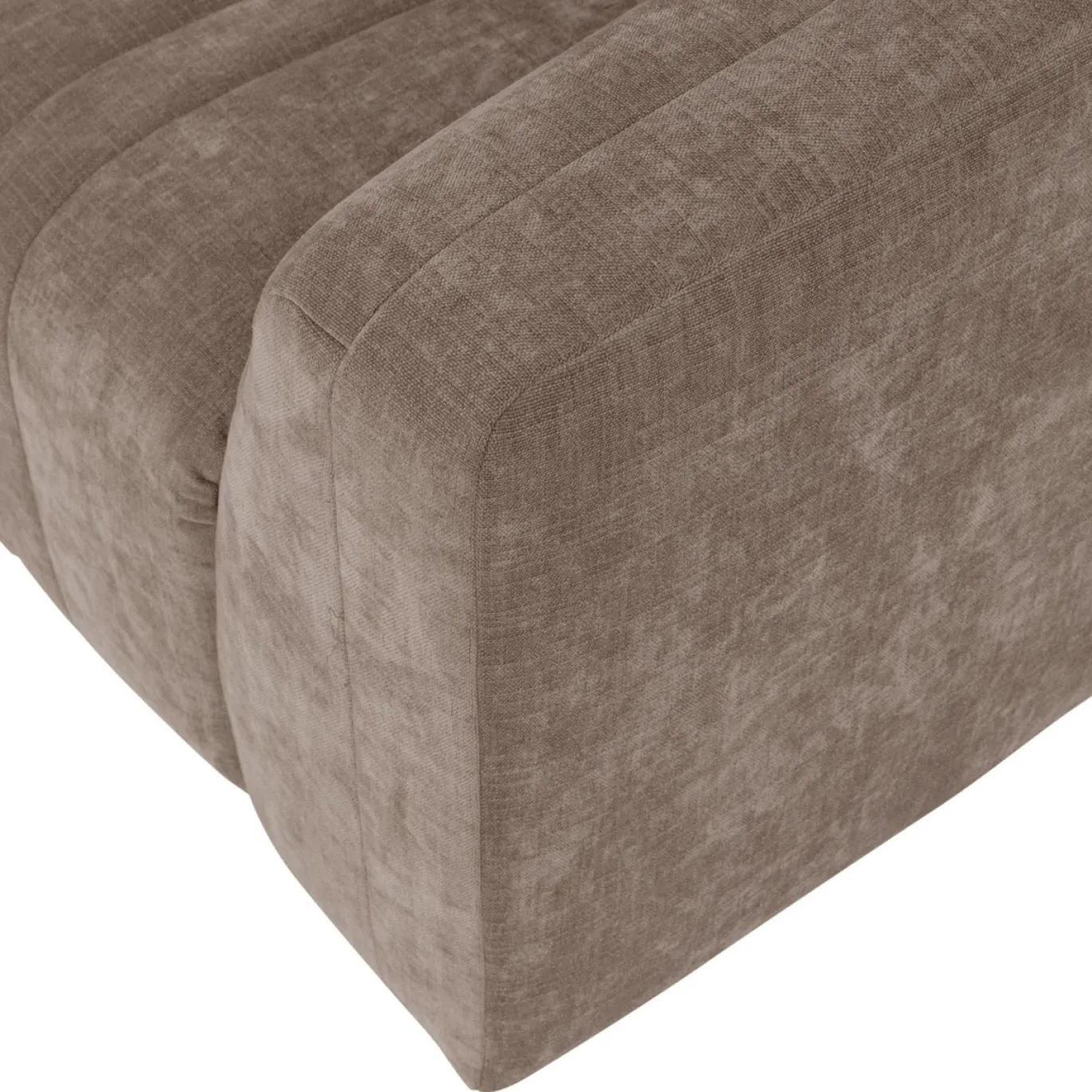 Woood 4-Zits Bank Omaire Chenille Taupe