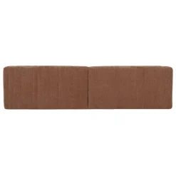Woood 4-Zits Bank Omaire Chenille Roestbruin