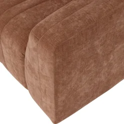 Woood 4-Zits Bank Omaire Chenille Roestbruin