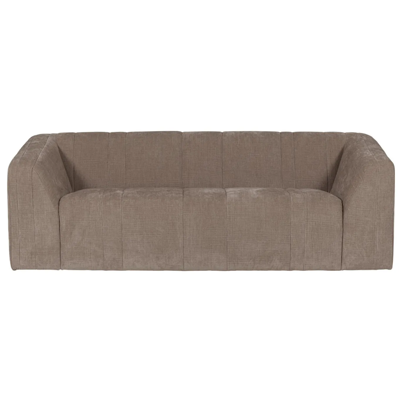 Woood 2-Zits Bank Omaire Chenille Taupe