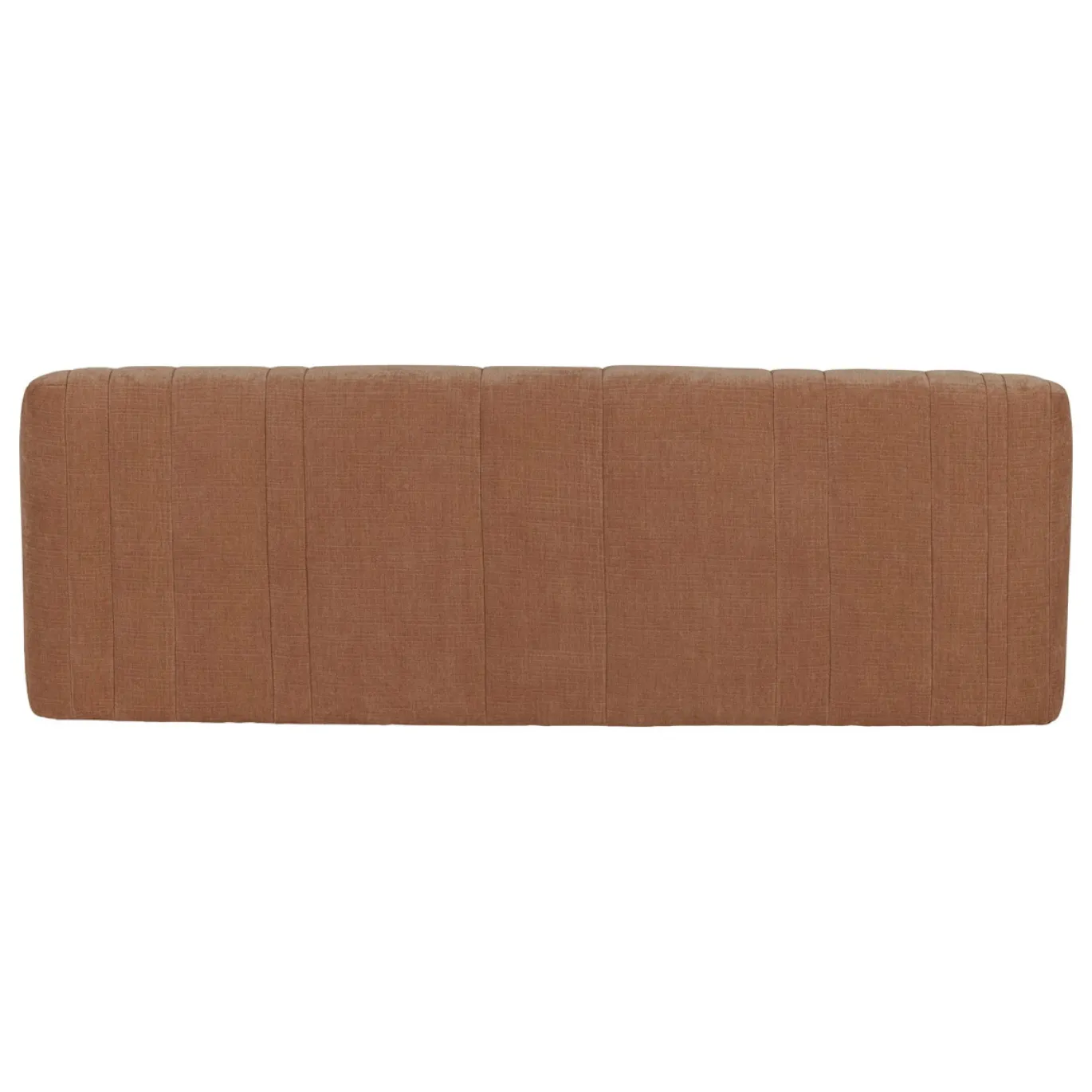 Woood 2-Zits Bank Omaire Chenille Roestbruin