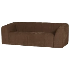 Woood 2-Zits Bank Omaire Chenille Lichtbruin