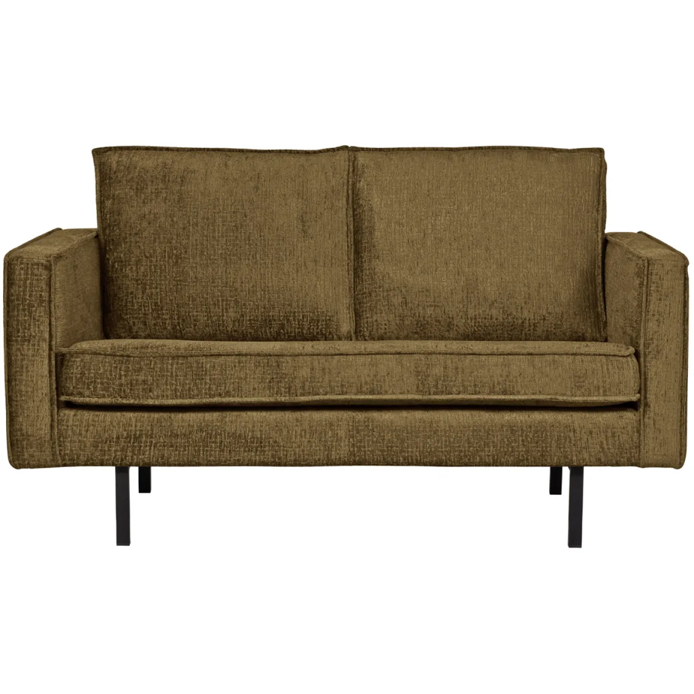 Woood 2-Zitsbank Rodeo Structure Velvet Brass