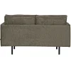 Woood 2-Zitsbank Rodeo Structure Velvet Frost