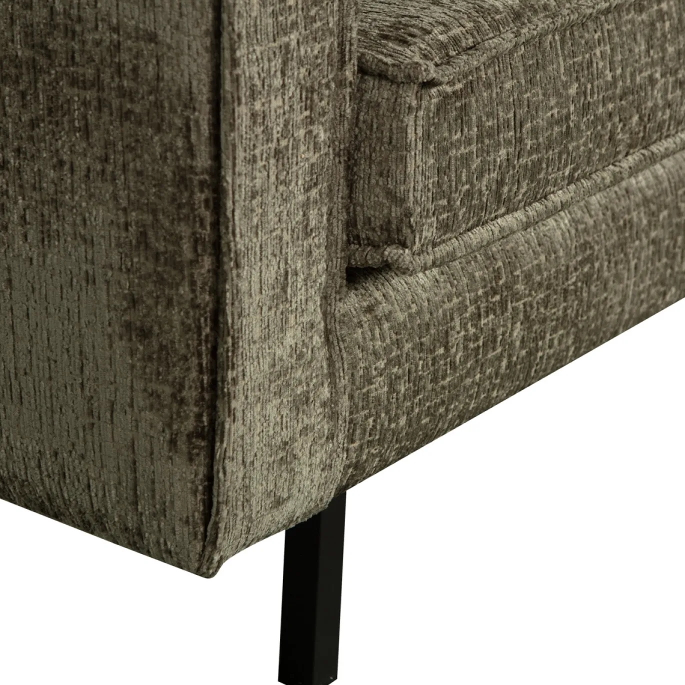 Woood 2-Zitsbank Rodeo Structure Velvet Frost