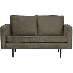 Woood 2-Zitsbank Rodeo Structure Velvet Frost