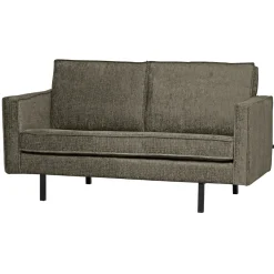 Woood 2-Zitsbank Rodeo Structure Velvet Frost