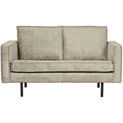 Woood 2-Zitsbank Rodeo Structure Velvet Wheatfield