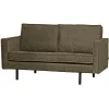 Woood 2-Zitsbank Rodeo Structure Velvet Bonsai