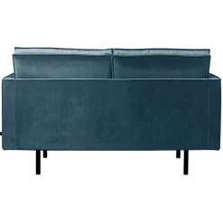 Woood 2-Zitsbank Rodeo Velvet Blauw