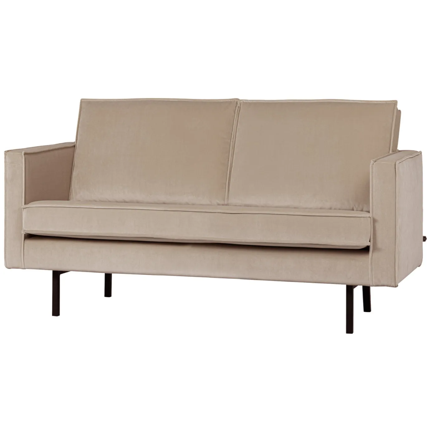 Woood 2-Zitsbank Rodeo Velvet Khaki