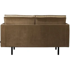 Woood 2-Zitsbank Rodeo Velvet Taupe