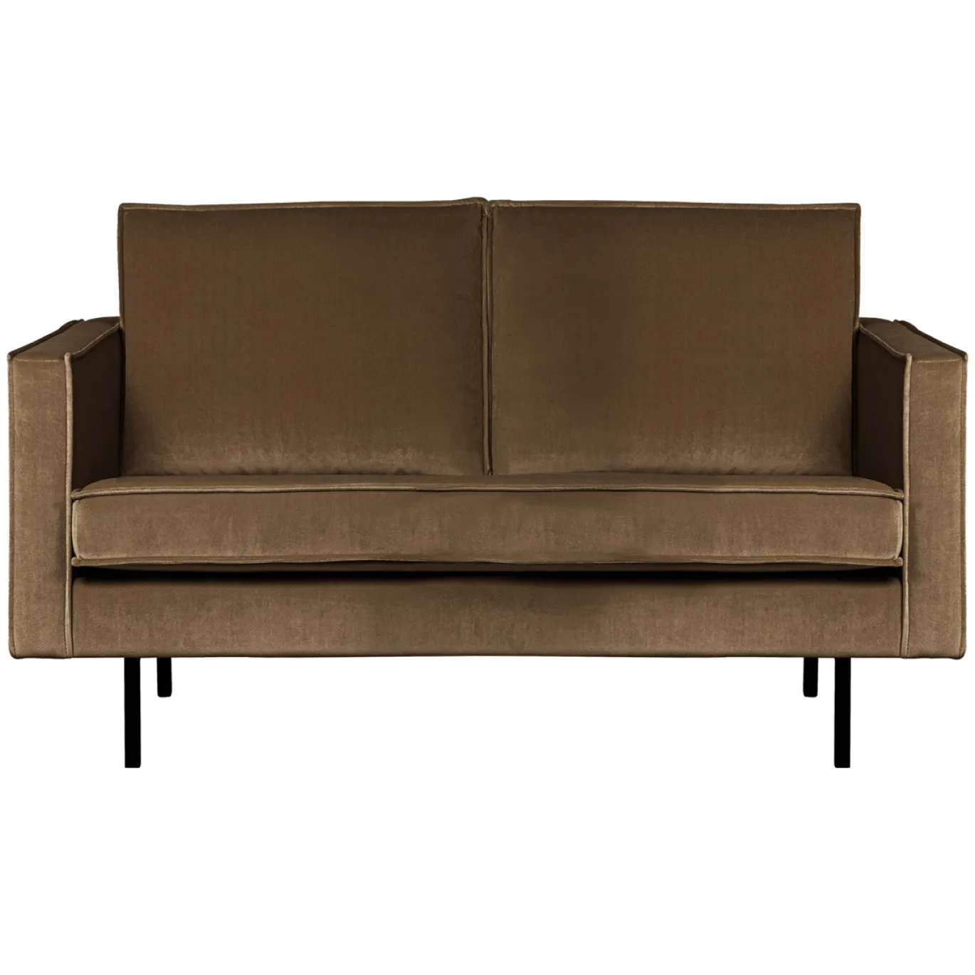 Woood 2-Zitsbank Rodeo Velvet Taupe