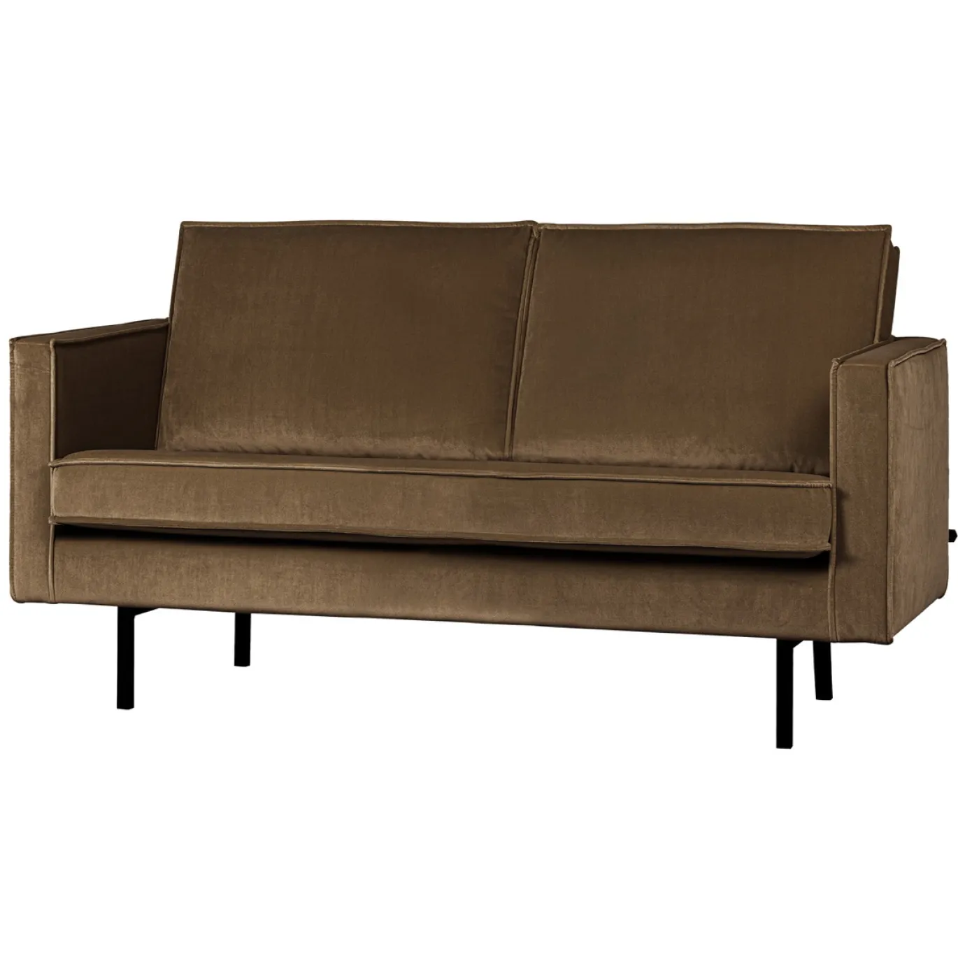Woood 2-Zitsbank Rodeo Velvet Taupe