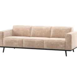 Woood 3-zits Bank Statement 230cm Chenille Velvet Naturel