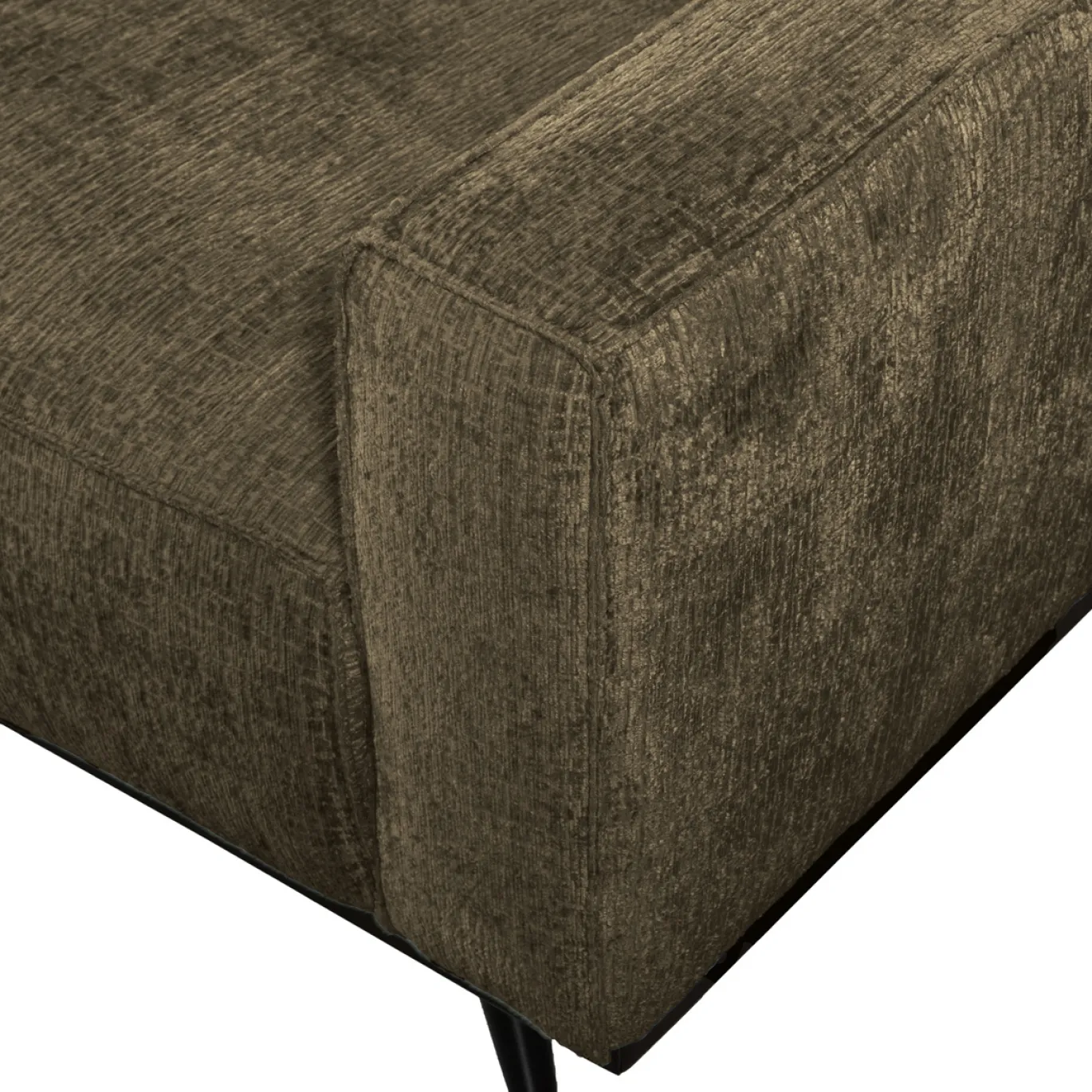 Woood 3-zits Bank Statement 230cm Structure Velvet Bonsai