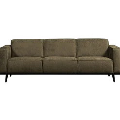 Woood 3-zits Bank Statement 230cm Structure Velvet Bonsai