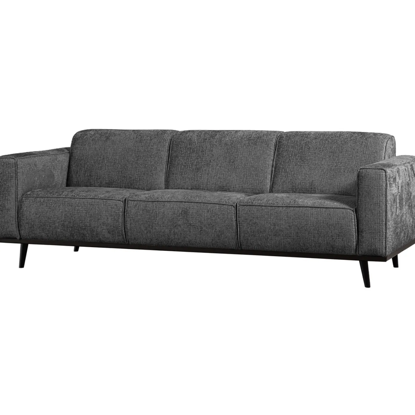 Woood 3-zits Bank Statement 230cm Structure Velvet Mountain