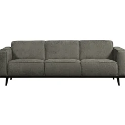 Woood 3-zits Bank Statement 230cm Structure Velvet Frost