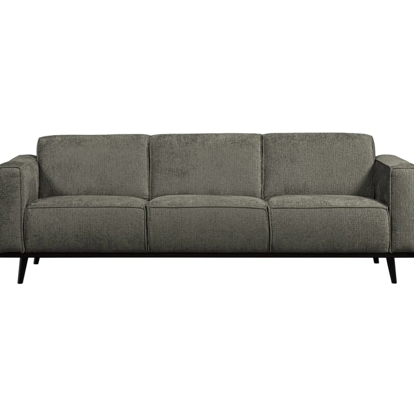 Woood 3-zits Bank Statement 230cm Structure Velvet Frost