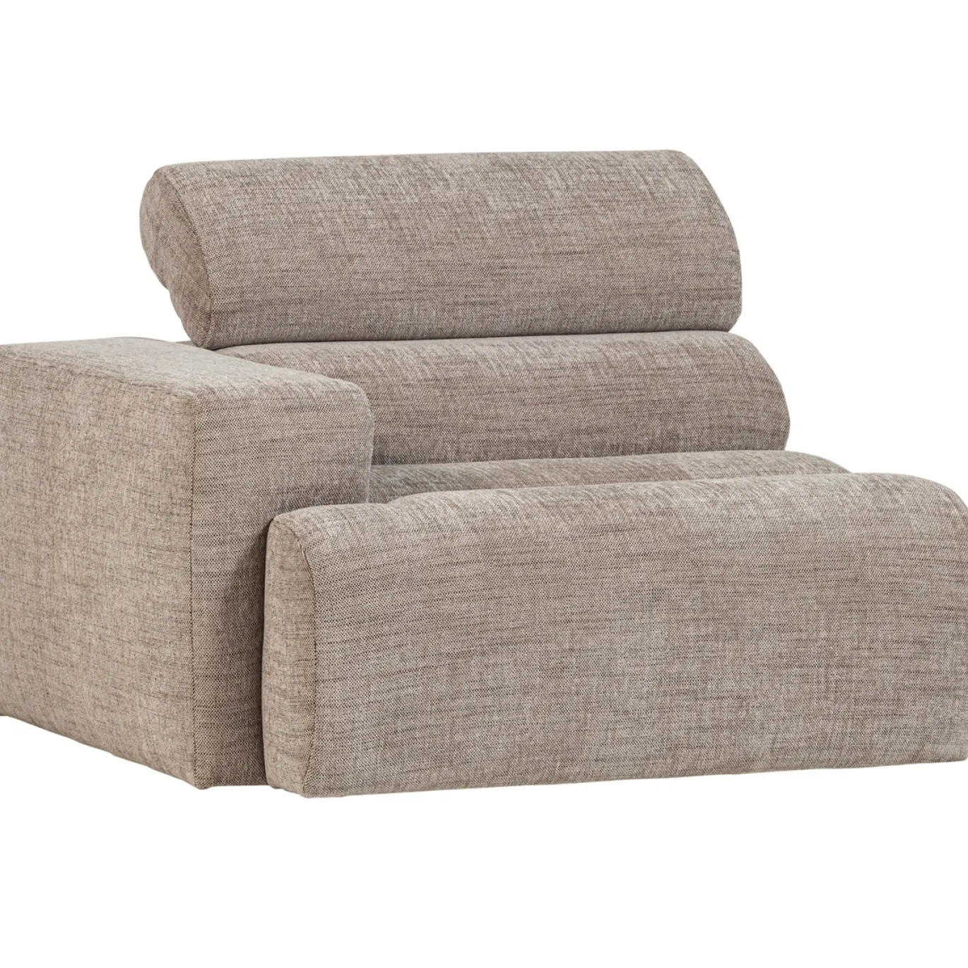 Woood 1-zits Element Arm Novi Links Naturel Melange