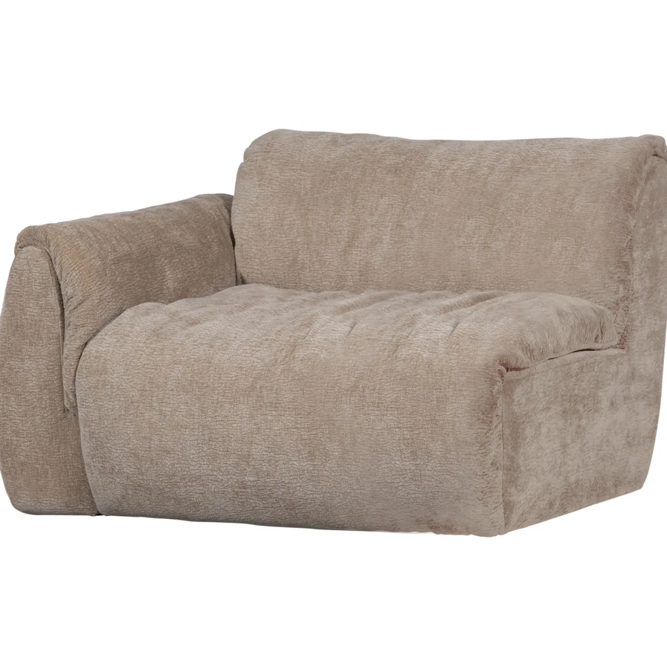 Woood 1-zits Element Baggy Met Arm Links 3d Chenille Zand
