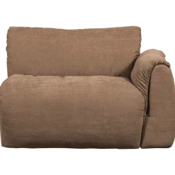 Woood 1-zits Element Baggy Met Arm Rechts Geweven Chenille Bruin