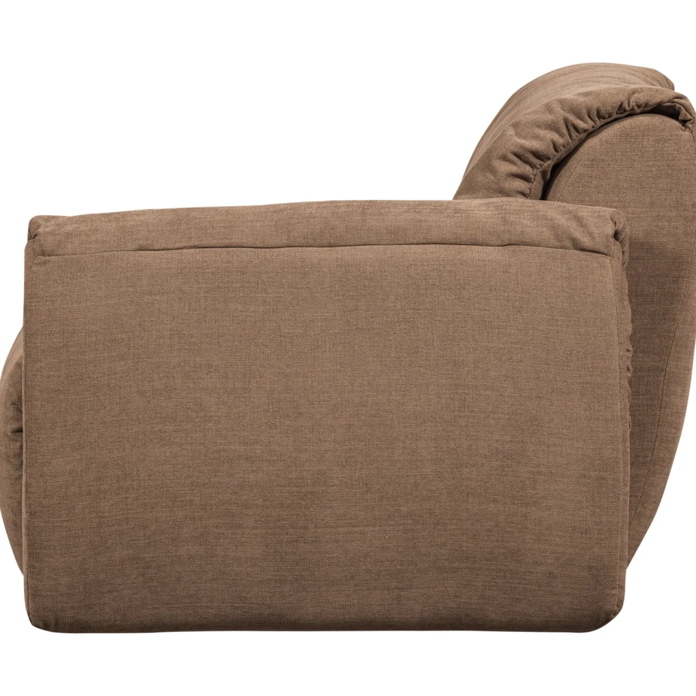 Woood 1-zits Element Baggy Met Arm Rechts Geweven Chenille Bruin