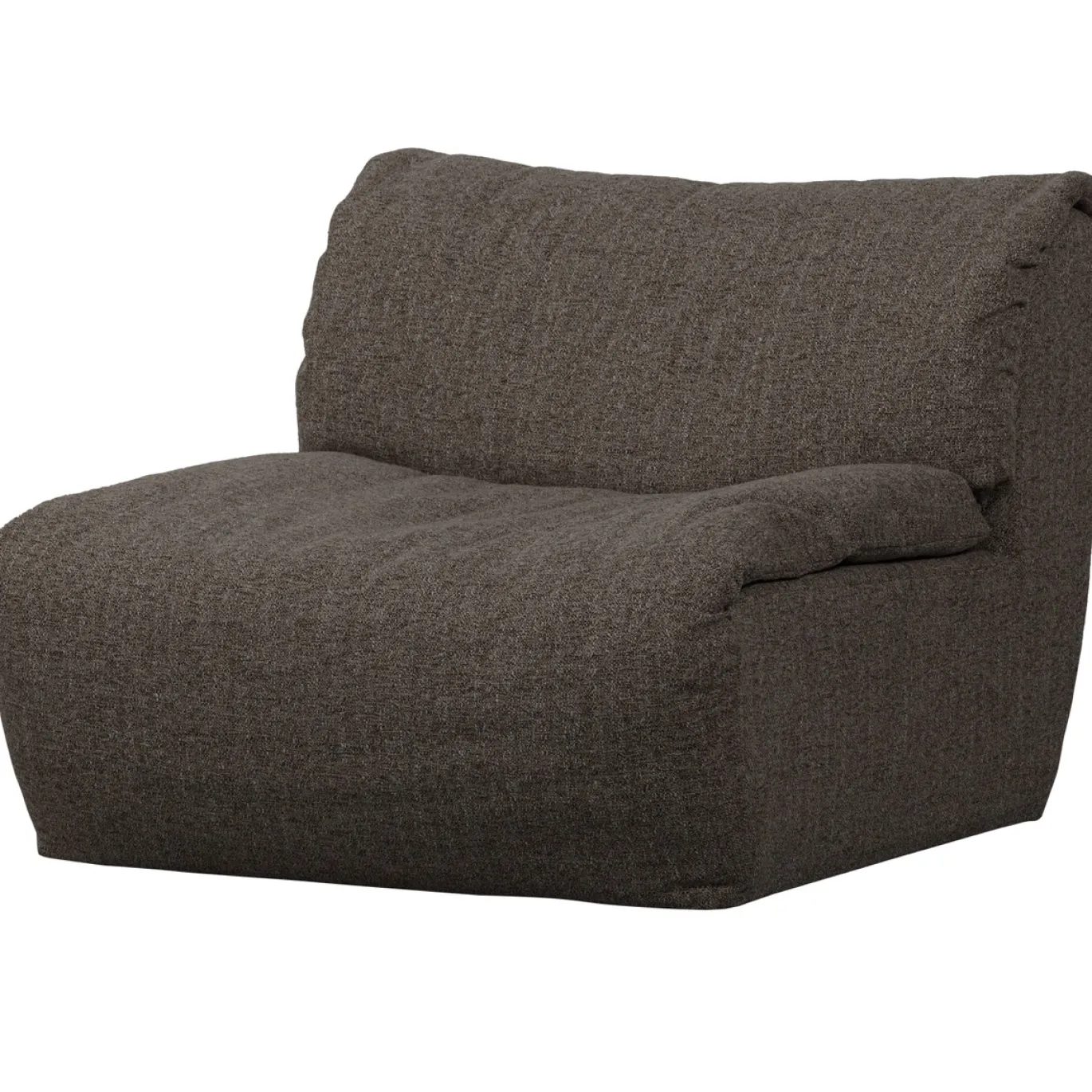 Woood 1-zits Element Baggy Warmgrijs Melange