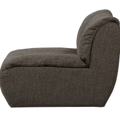 Woood 1-zits Element Baggy Warmgrijs Melange