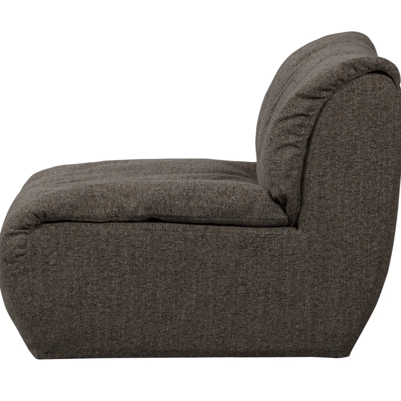 Woood 1-zits Element Baggy Warmgrijs Melange