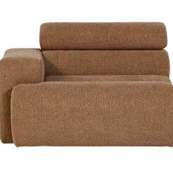 Woood 1-zits Element Novi Arm Links Bouclé Karamelbruin