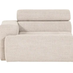 Woood 1-zits Element Novi Arm Links Bouclé Naturel