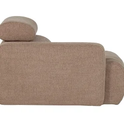 Woood 1-zits Element Novi Arm Links Bouclé Taupe