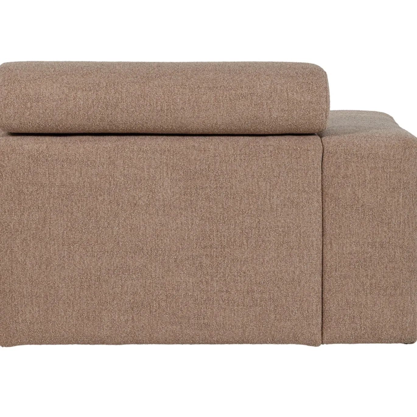 Woood 1-zits Element Novi Arm Links Bouclé Taupe